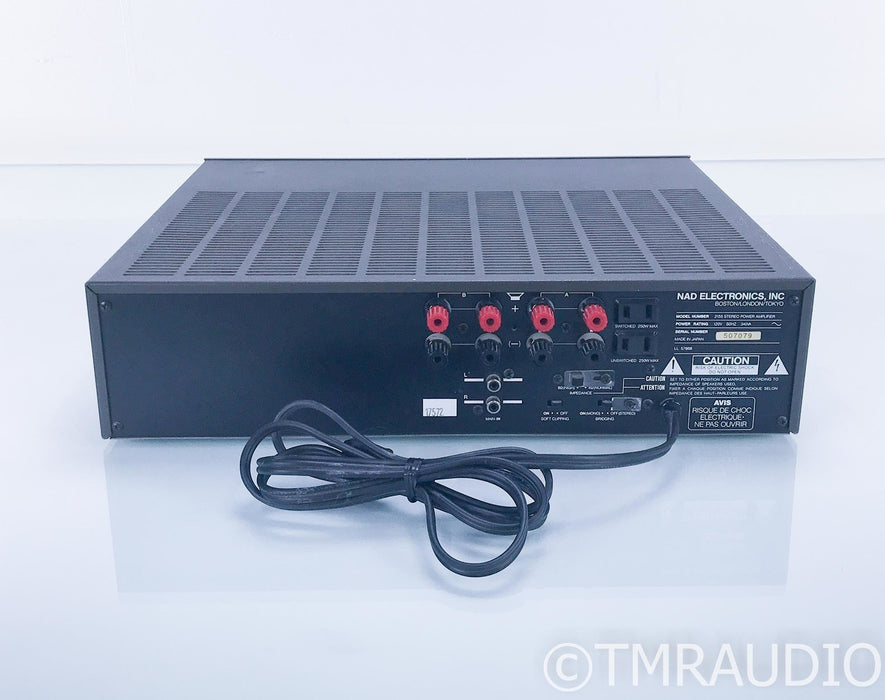 NAD 2155 Vintage Stereo Power Amplifier