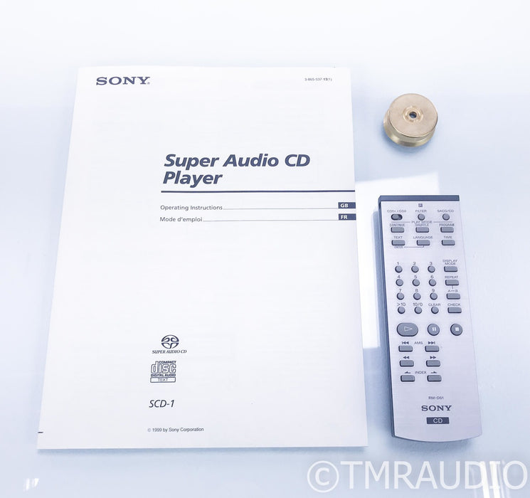 Sony SCD-1 SACD / CD Player; SCD1; Remote