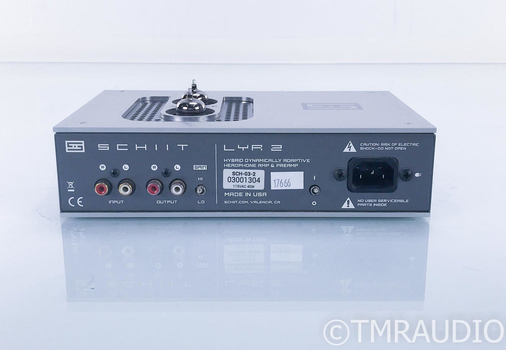 Schiit Lyr 2 Tube Hybrid Headphone Amplifier; Preamplifier