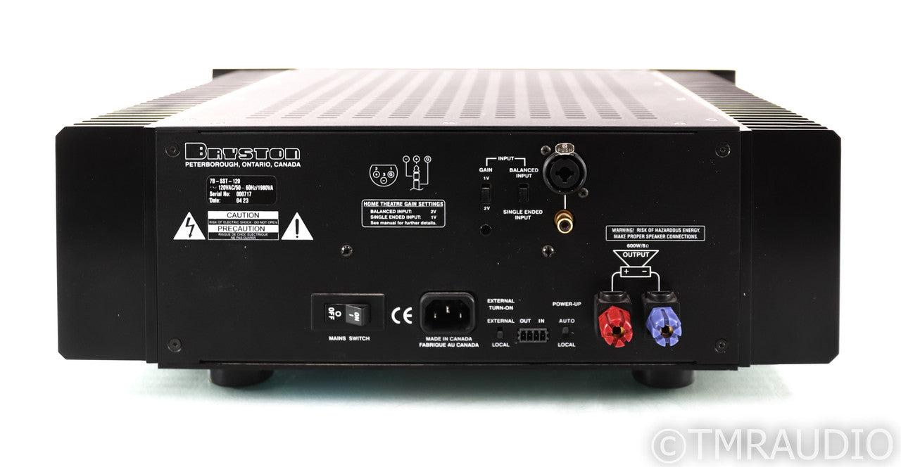 Bryston 7B SST Mono Power Amplifier; Single; 7B-SST