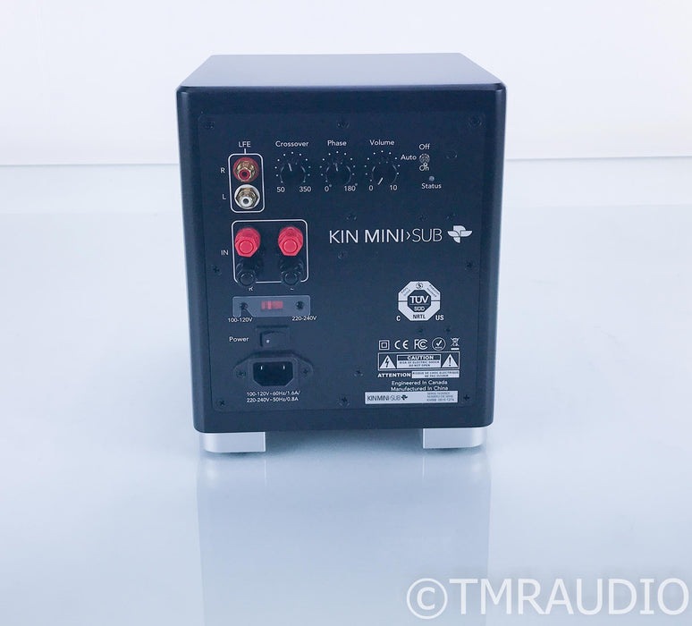 Totem Kin Mini Sub 6" Powered Subwoofer; Black