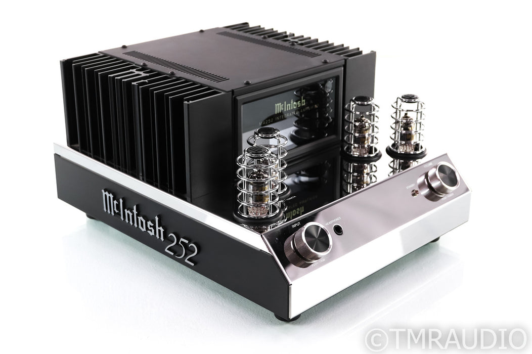 McIntosh MA252 Stereo Tube Hybrid Integrated Amplifier; MA-252; MM Phono