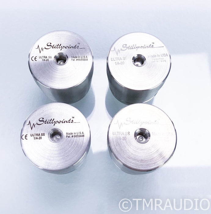 Stillpoint Ultra SS Isolation Feet; Stainless Steel; Set of 4 (1/9)