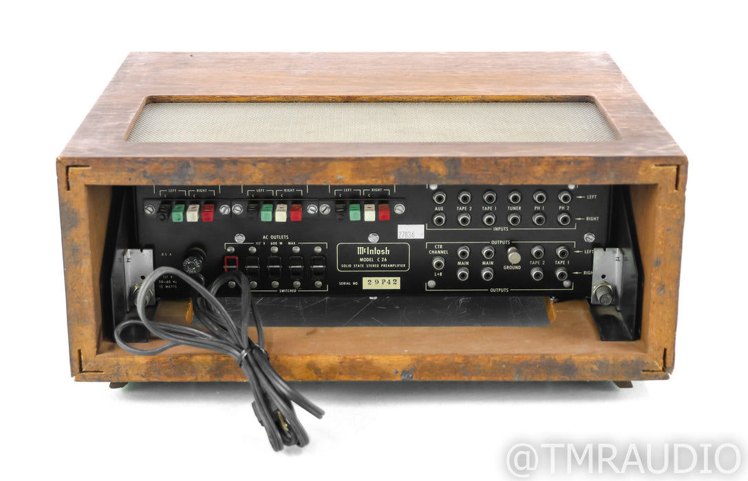 McIntosh C26 Vintage Stereo Preamplifier
