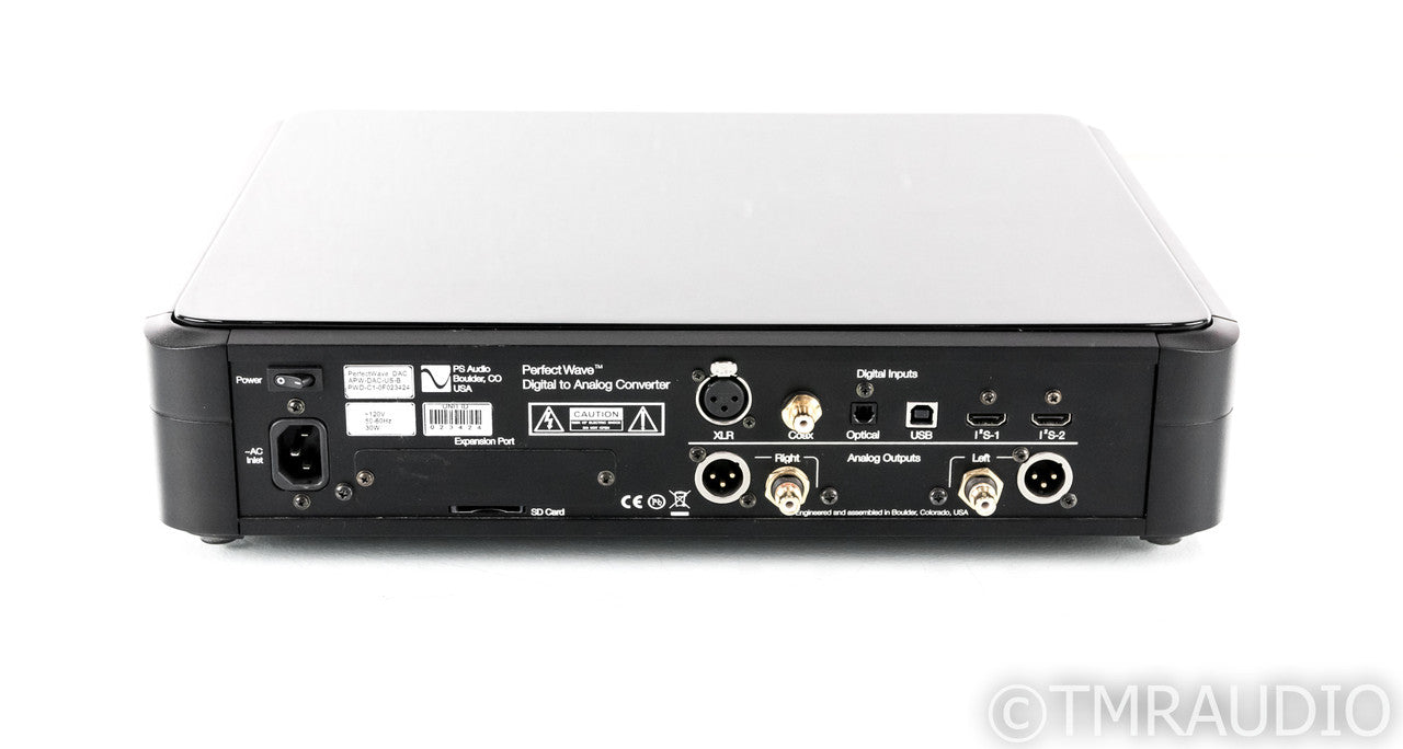 PS Audio PerfectWave DAC; D/A Converter; PWD; Black; Remote