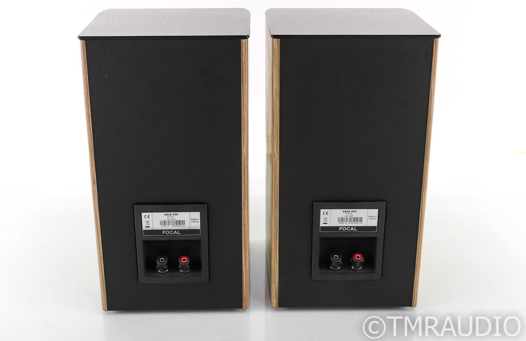 Focal Aria 906 Bookshelf Speakers; Walnut Pair