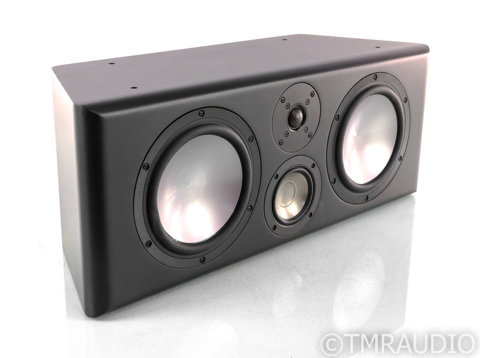 Revel Ultima Voice Center Channel Speaker; Black; AS-IS (Distorted Driver)