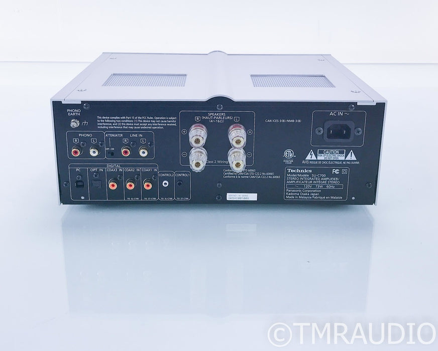 Technics SU-C700 Stereo Integrated Amplifier / DAC; Remote; MM Phono