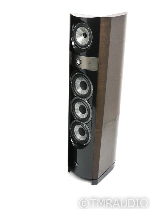Focal Electra 1038Be Floorstanding Speaker; Single; Dark Walnut; Tweeter Upgrade