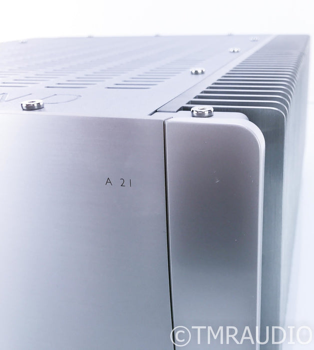 Parasound Halo A21 Stereo Power Amplifier; A-21; Silver