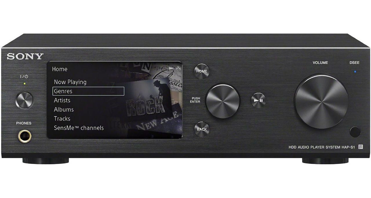 Sony HAP-S1 HDD Audio Player / Amplifier; Black (New)