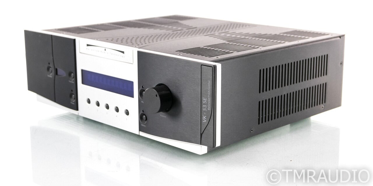 BAT VK-53SE Stereo Tube Preamplifier; Balanced Audio Technology; VK53SE