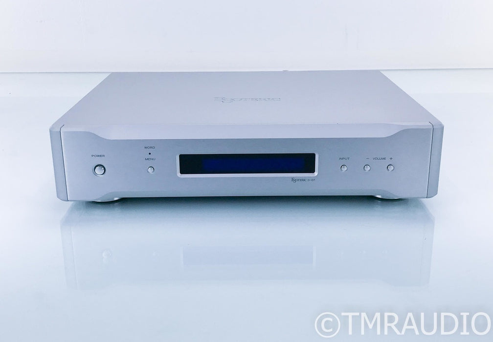 Esoteric D-07 DAC; D07; D/A Converter