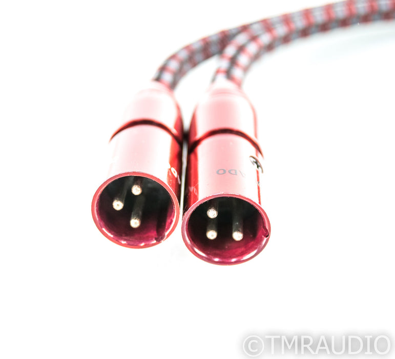 AudioQuest Colorado XLR Cables; 0.5m Pair Balanced Interconnects; 72v DBS