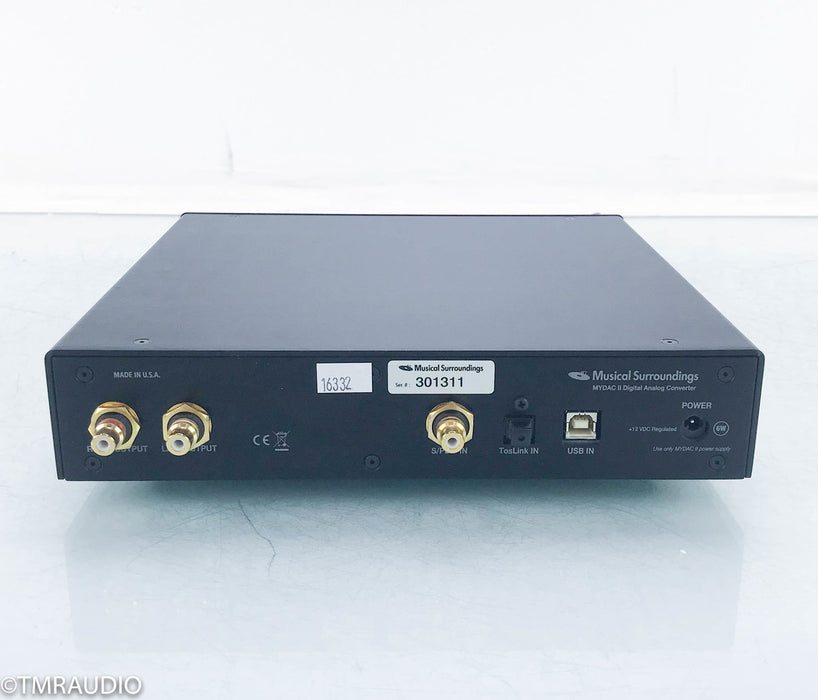 Musical Surroundings MYDAC II DAC; D/A Converter (No Optical Input)