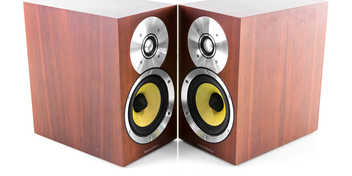 B&W CM1 Bookshelf Speakers; Rosenut Pair; CM-1 — The Music Room