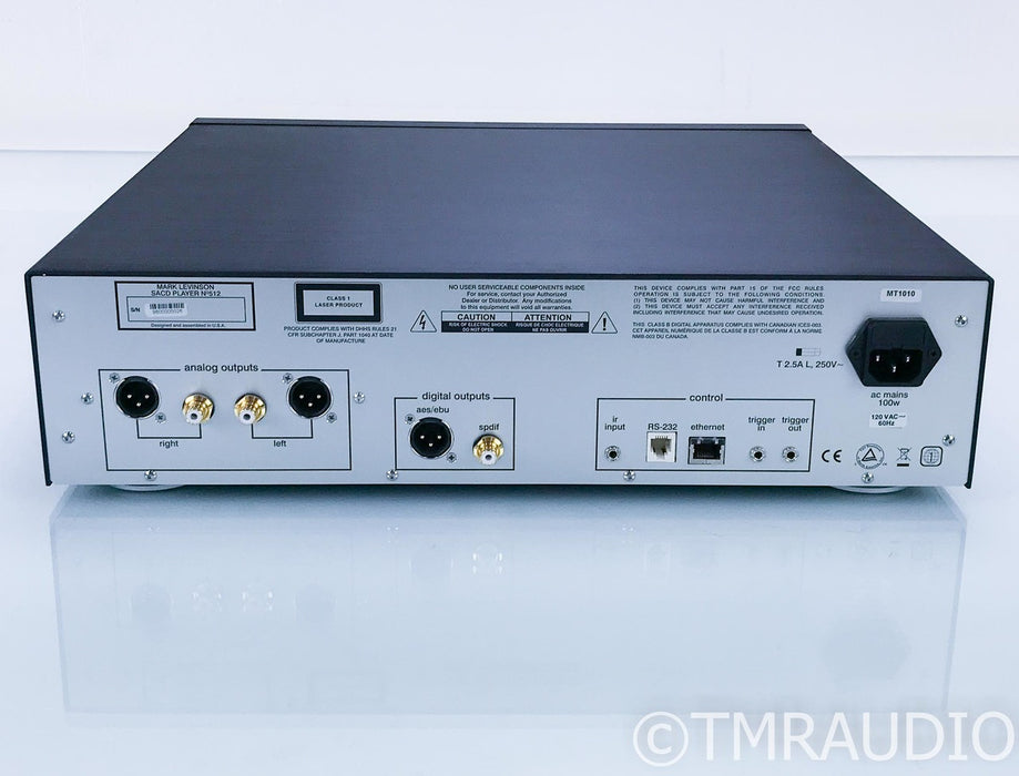 Mark Levinson No. 512 SACD / CD Player; Remote