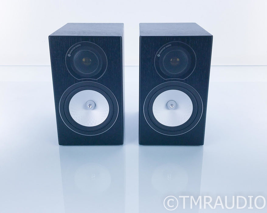 Monitor Audio Silver RX1 Bookshelf Speakers; Black Oak Pair