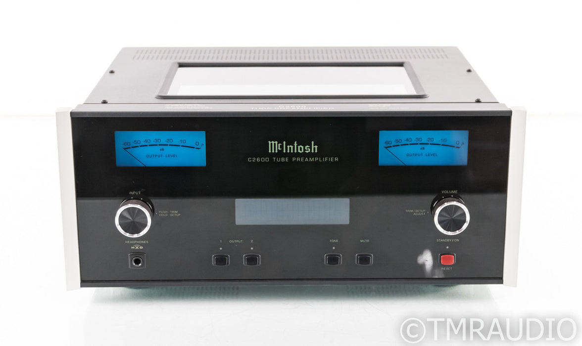 McIntosh C2600 Stereo Tube Preamplifier; C-2600; MC / MC Phono