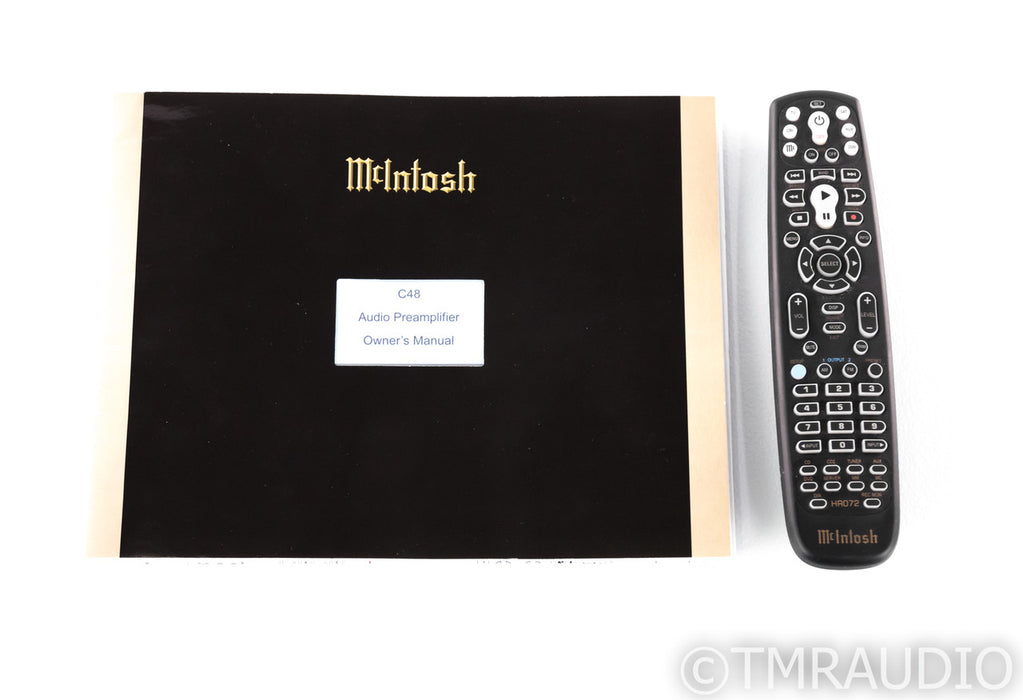 McIntosh C48 Stereo Preamplifier; C-48; Remote; MM/MC Phono