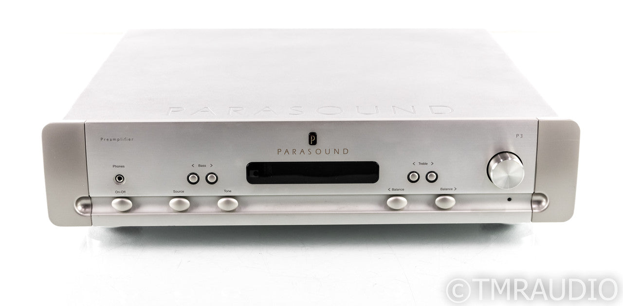 Parasound Halo P3 Stereo Preamplifier; P-3; Remote; MM Phono