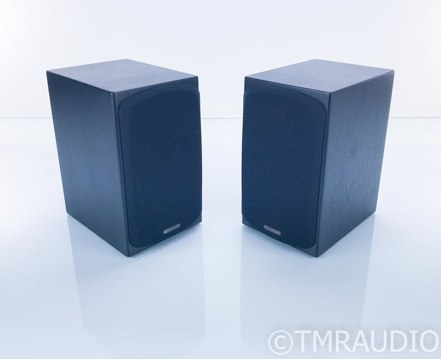 Monitor Audio Silver RX1 Bookshelf Speakers; Black Oak Pair