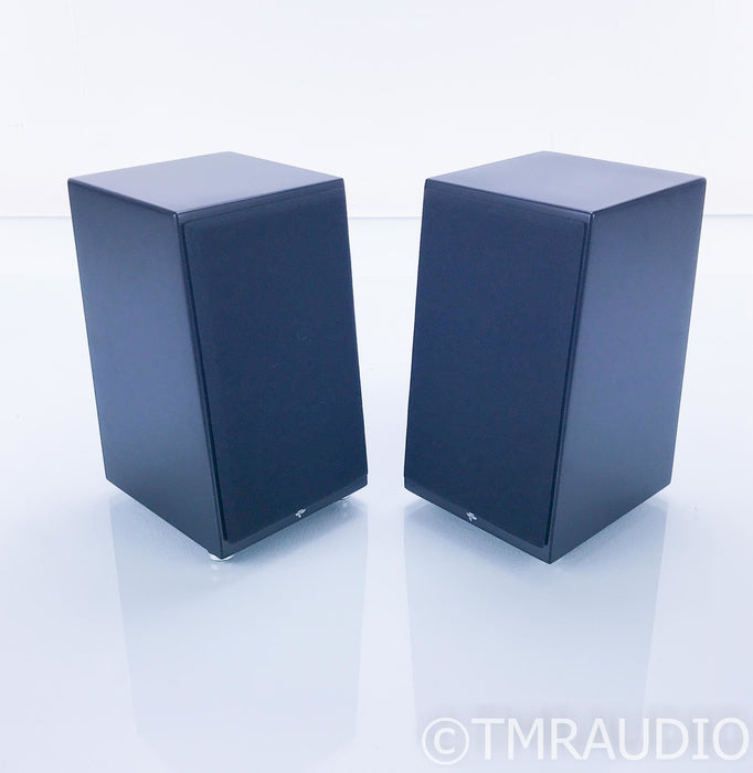 Totem Kin Mini Bookshelf Speakers; Black Pair