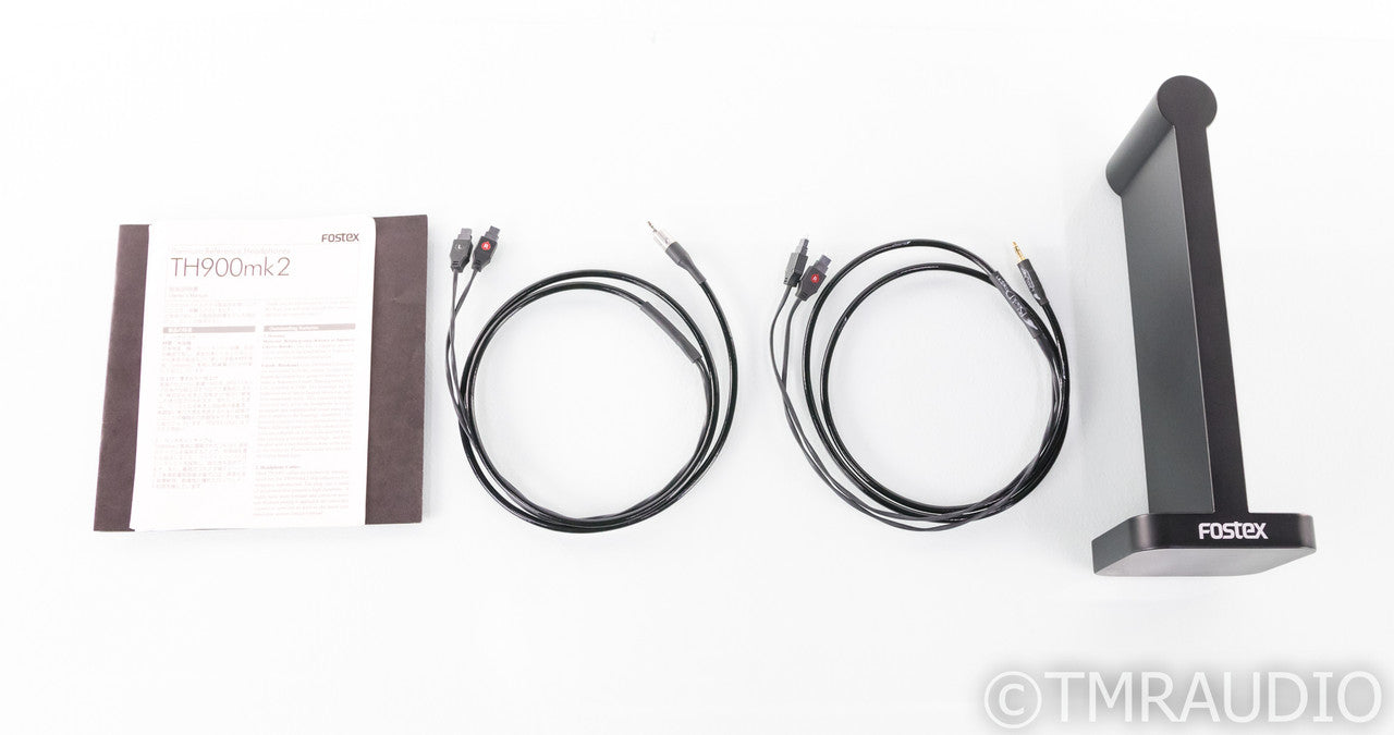 Fostex TH900mk2 Dynamic Headphones w/ Stand; TH-900 Mk II; Black Dragon Cables