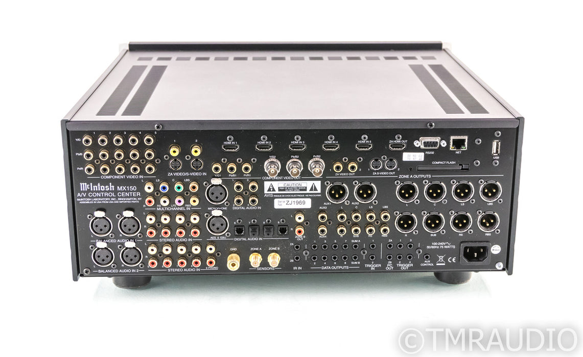 McIntosh MX150/MX151 7.1 Channel Home Theater Processor; MX-150; Remote