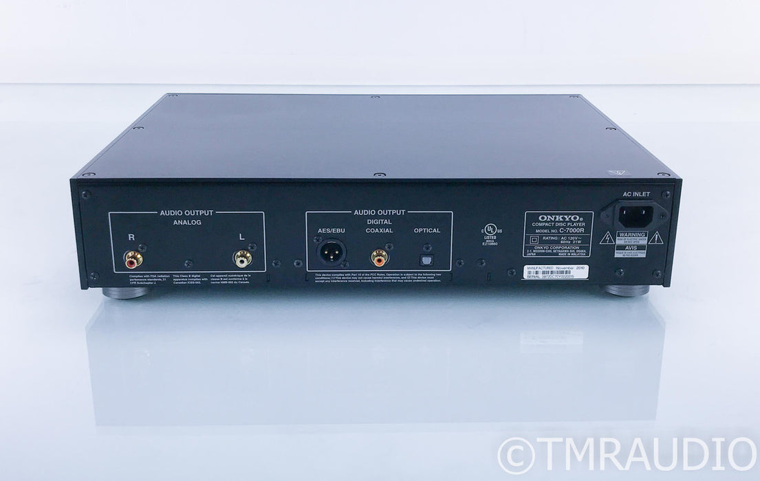 Onkyo C-7000R CD Player / Transport; C7000R; Remote