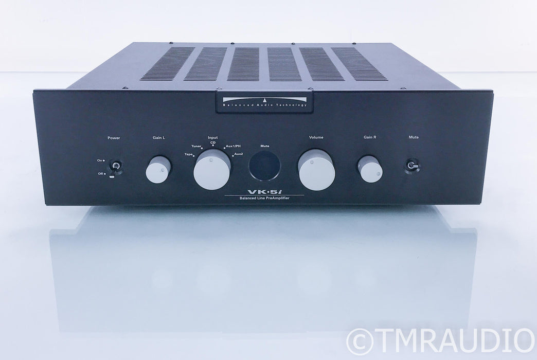 Balanced Audio Technology VK-5i Stereo Tube Preamplifier; BAT VK5i (No Remote)