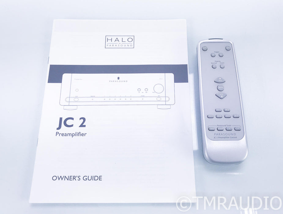 Parasound Halo JC2 Stereo Preamplifier; JC-2; Remote