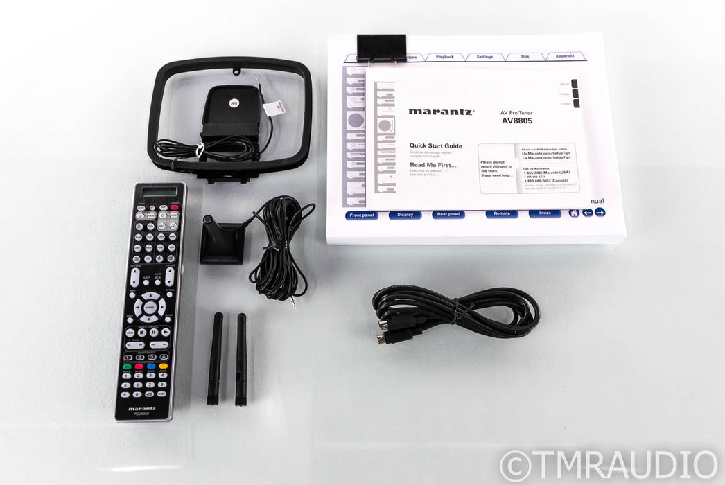 Marantz AV8805 13.2 Channel Home Theater Processor; AV-8805; Remote; MM Phono