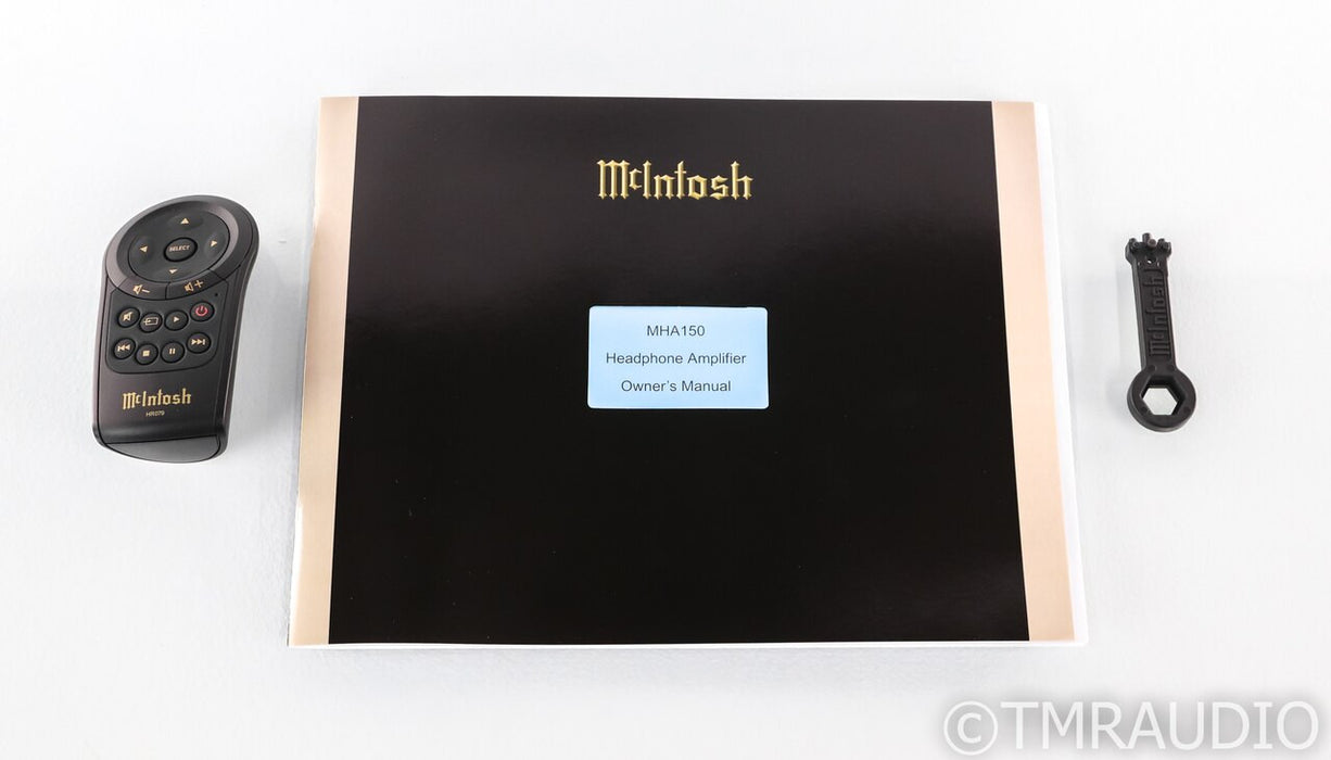 McIntosh MHA150 Integrated / Headphone Amplifier; MHA-150; Remote