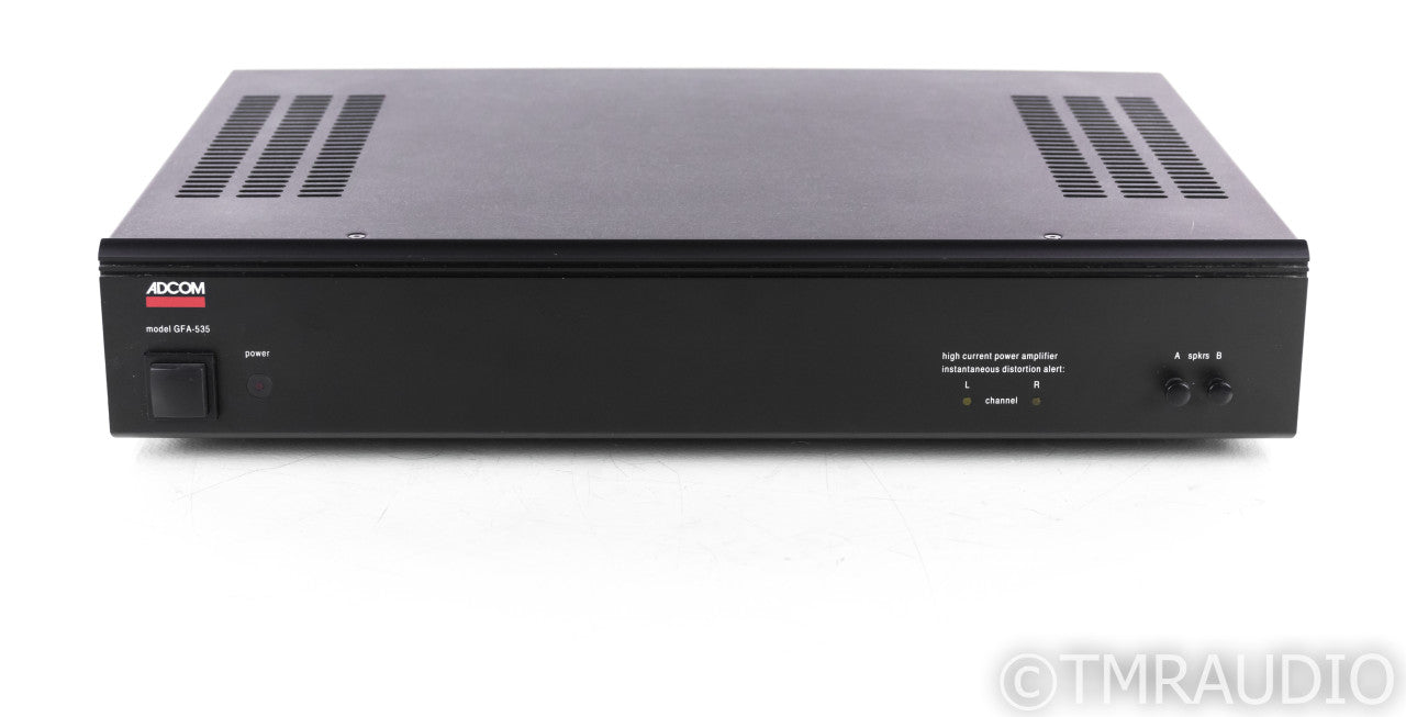 Adcom GFA-535 Stereo Power Amplifier; GFA535