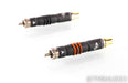 High Fidelity Cables Magnetic RCA Adapters; Source Pair