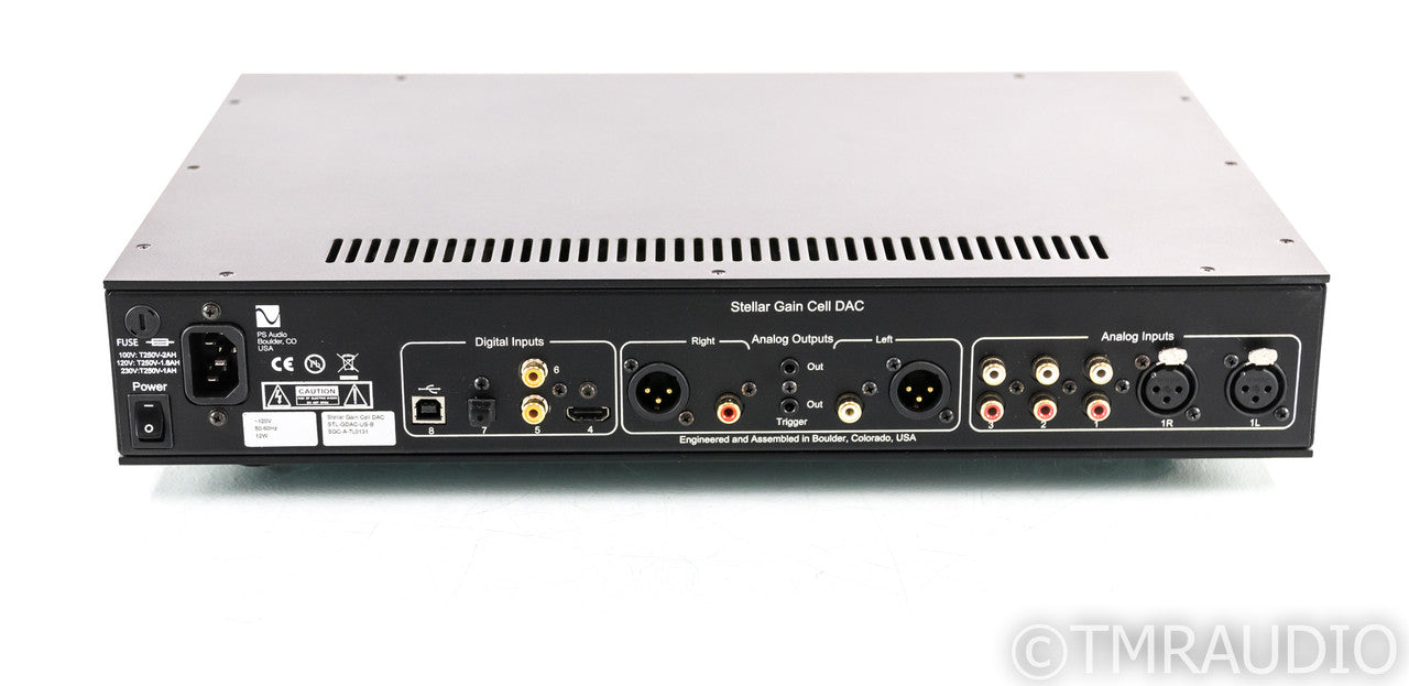PS Audio Stellar Gain Cell DAC / Preamplifier; D/A Converter; Remote (Used) (1/0)