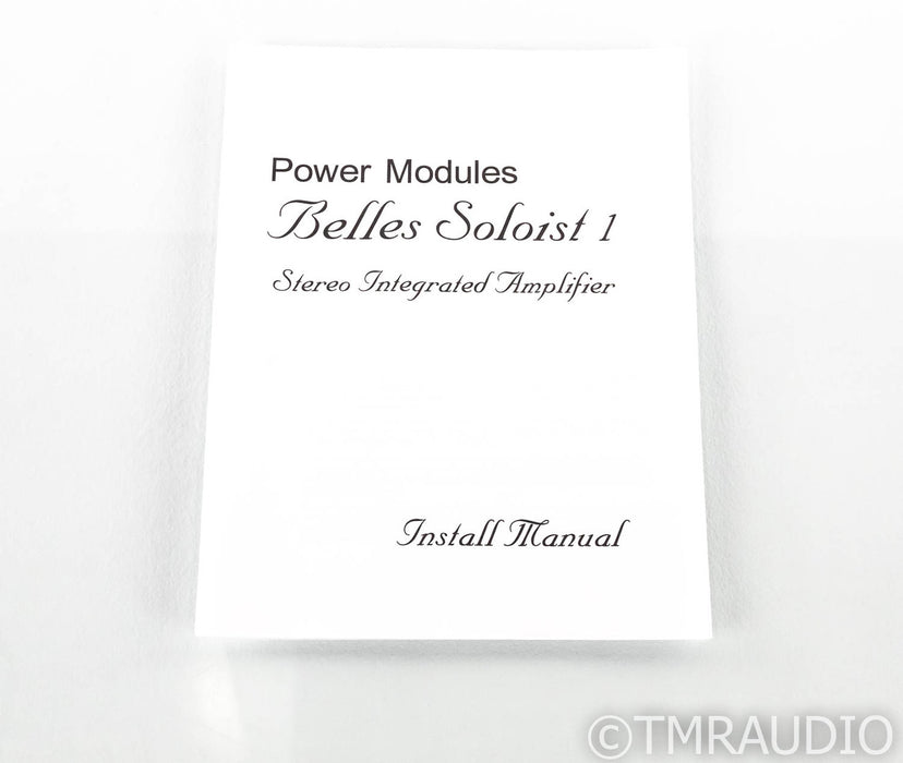 Power Modules Belles Soloist 1 Stereo Integrated Amplifier