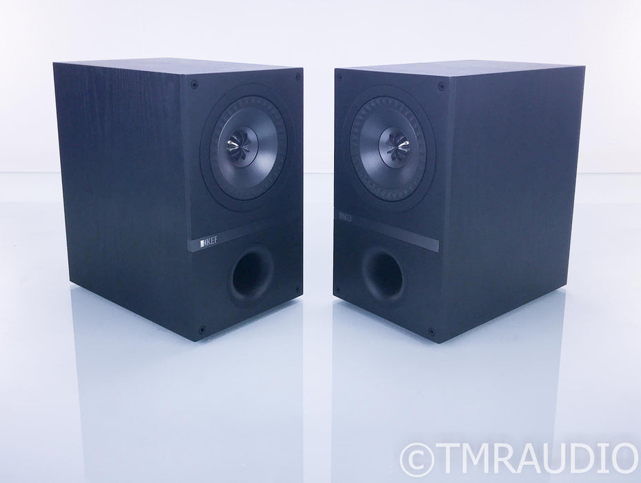 KEF Q100 Bookshelf Speakers; Black Pair; Q-100