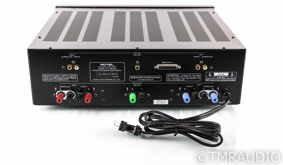 Rotel RB-985 5 Channel Power Amplifier; RB985