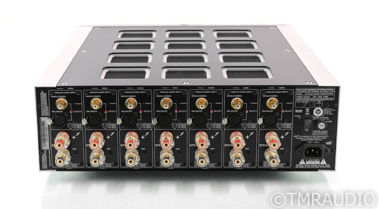 NAD Master Series M27 7-Channel Power Amplifier; M-27