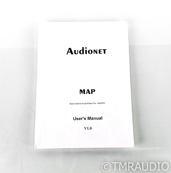 Audionet MAP v2 7.1 Channel Home Theater Processor; Preamplifier (No Remote)