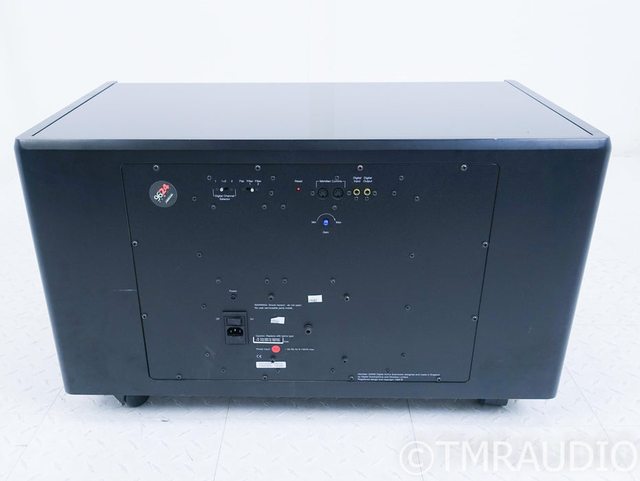 Meridian DSW2500 Dual 10" Powered Subwoofer; DSW-2500 (No Feet)