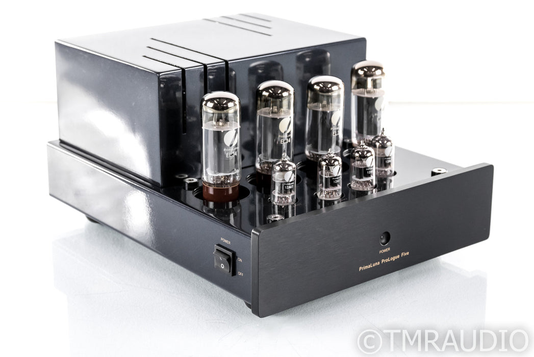 PrimaLuna ProLogue Five Stereo Tube Power Amplifier; Less than 100 hours