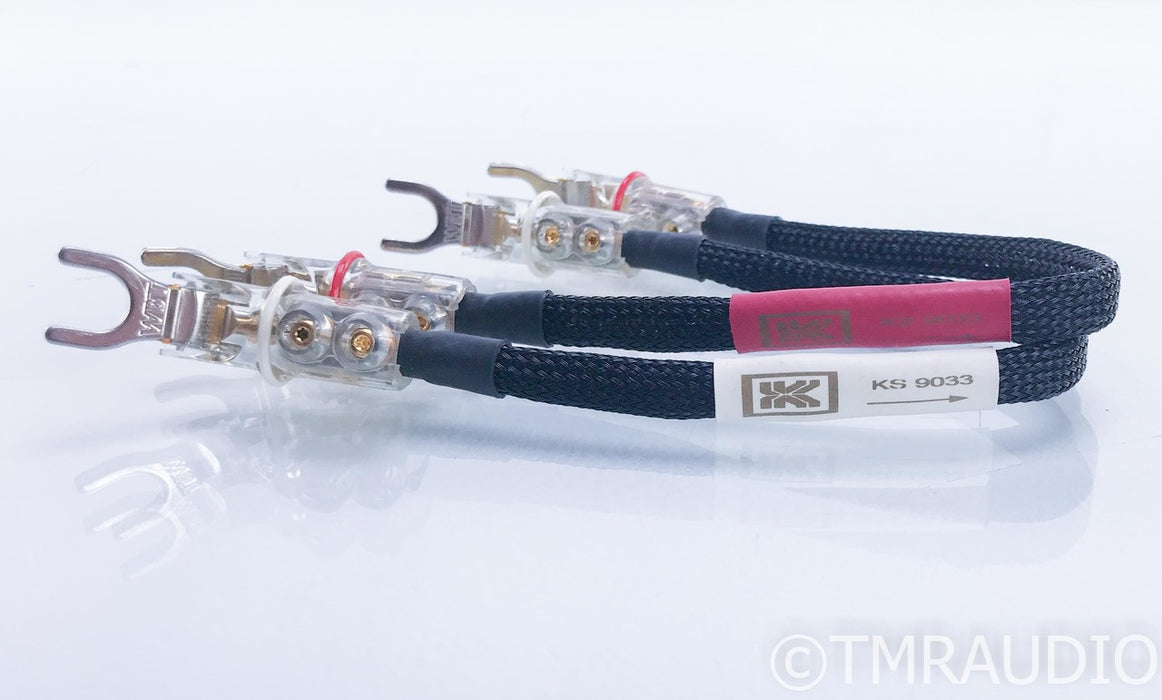 Kimber Kable Select KS 9033 Jumper Cables; Mono Pair; WBT-0681 Terminations