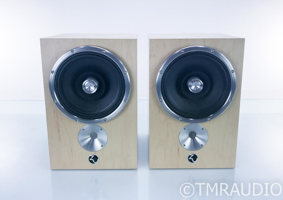 Zu Audio Omen Bookshelf Mk. II Rev-B Speakers; Natural Maple Pair