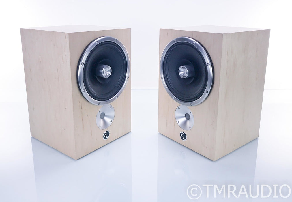 Zu Audio Omen Bookshelf Mk. II Rev-B Speakers; Natural Maple Pair