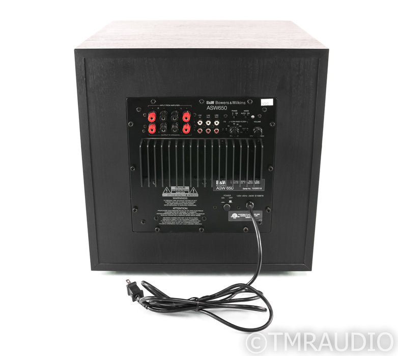 B&W ASW 650 10" Subwoofer; ASW650