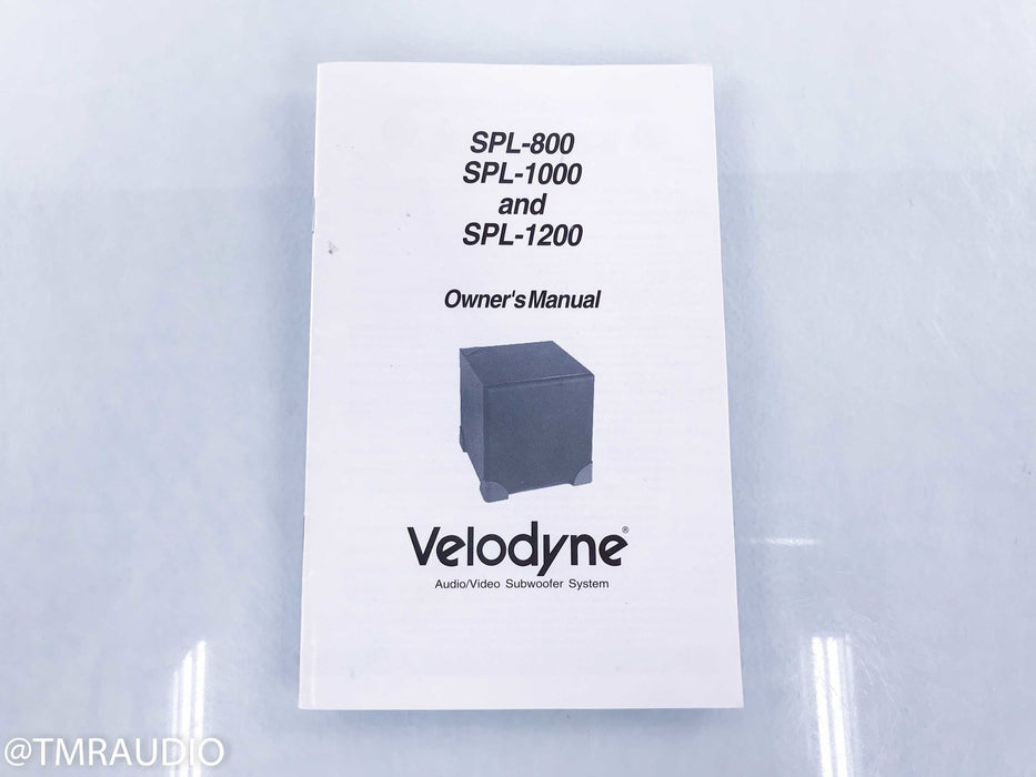 Velodyne SPL-800 Powered 8" Subwoofer