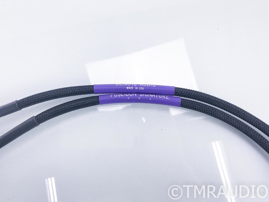 Silnote Audio Poseidon Signature RCA Cables; 1m Pair Interconnects